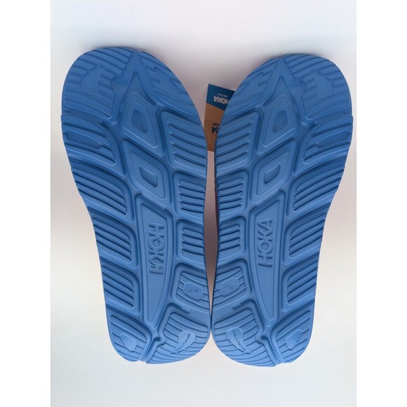 HOKA Ora Recovery Slide 3 Sandals Men’s 14 Women’s 16 Pink Blue NWT - Picture 7 of 7